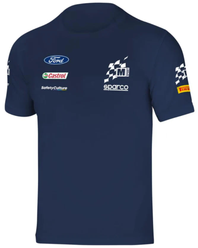 M-Sport Ford Sparco 2023 meeskonna t-särk