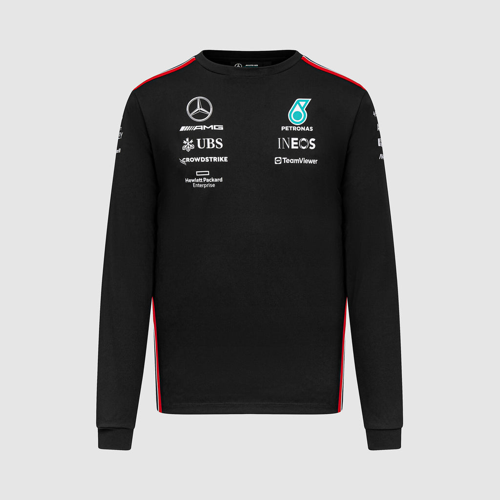 Mercedes-AMG F1 meeskonna pikkade varrukatega t-särk