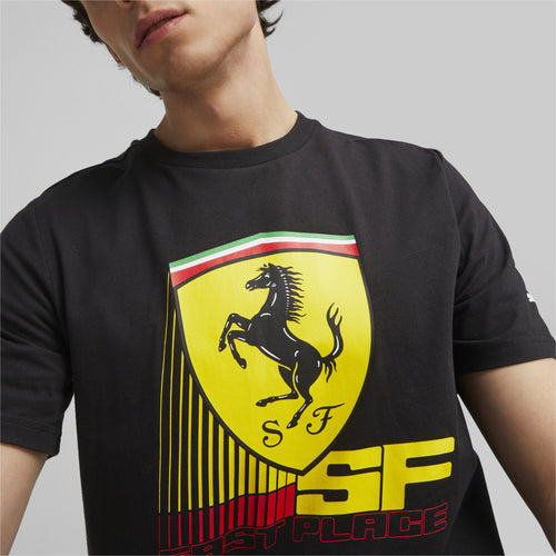 Ferrari Race t-särk suure logoga